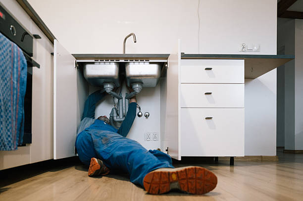 Professional Drain Cleaning technician working in Pennville, PA
